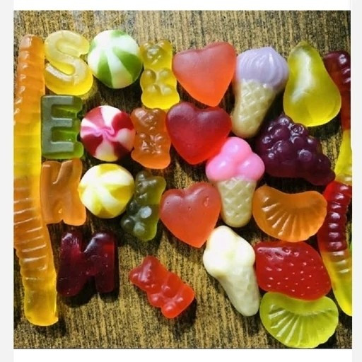 پاستیل طبیعی 250 گرم کاملا استرلیزه