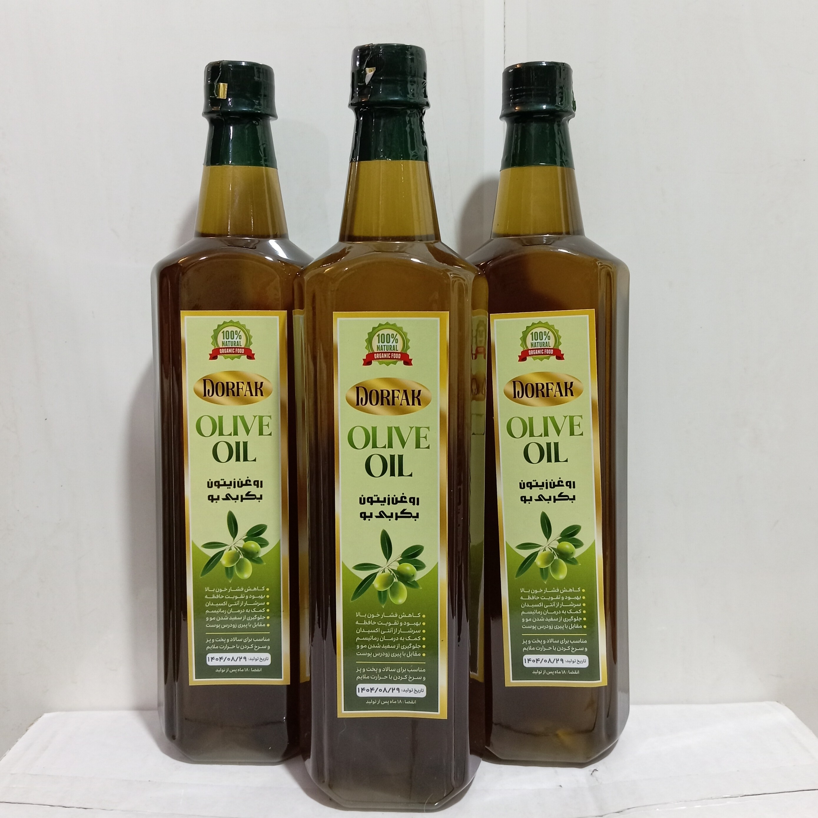 روغن زیتون بی بو یک لیتری