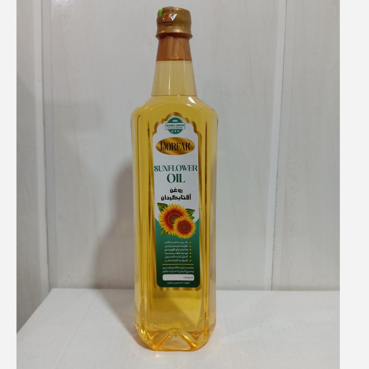 روغن آفتابگردان یک لیتری طبیعی