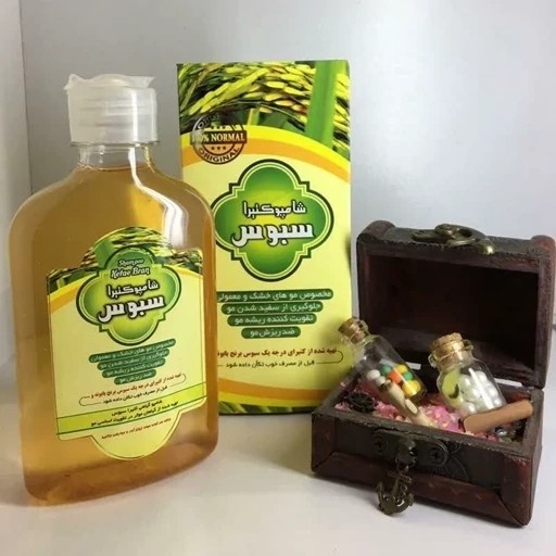 شامپو کتیرا سبوس