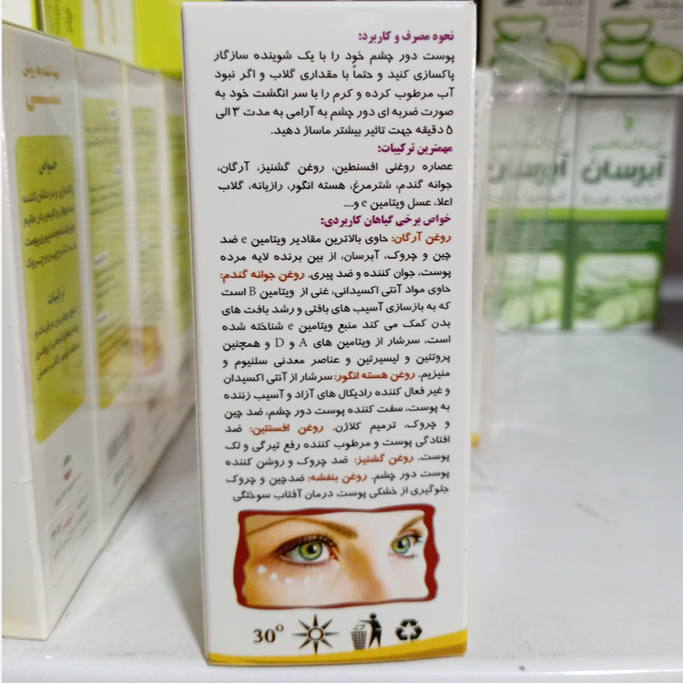کرم دور چشم گیاهی نیکا