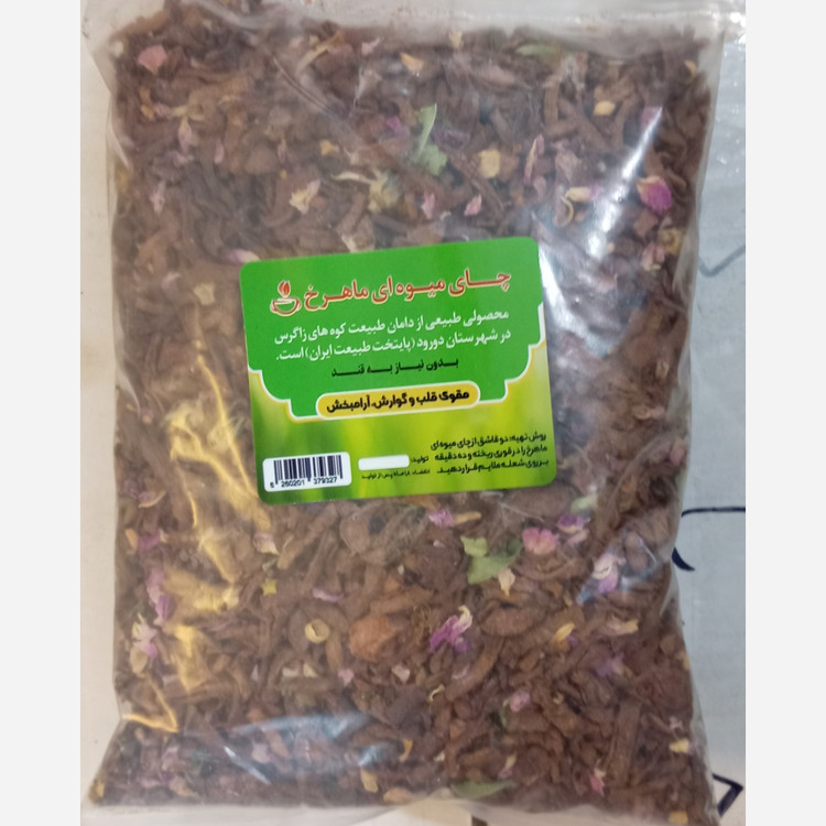چای میوه ای چای بهشتی ماهرخ 500 گرم