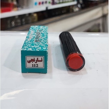 رژ لب طبیعی نیکا رنگ نارنجی
