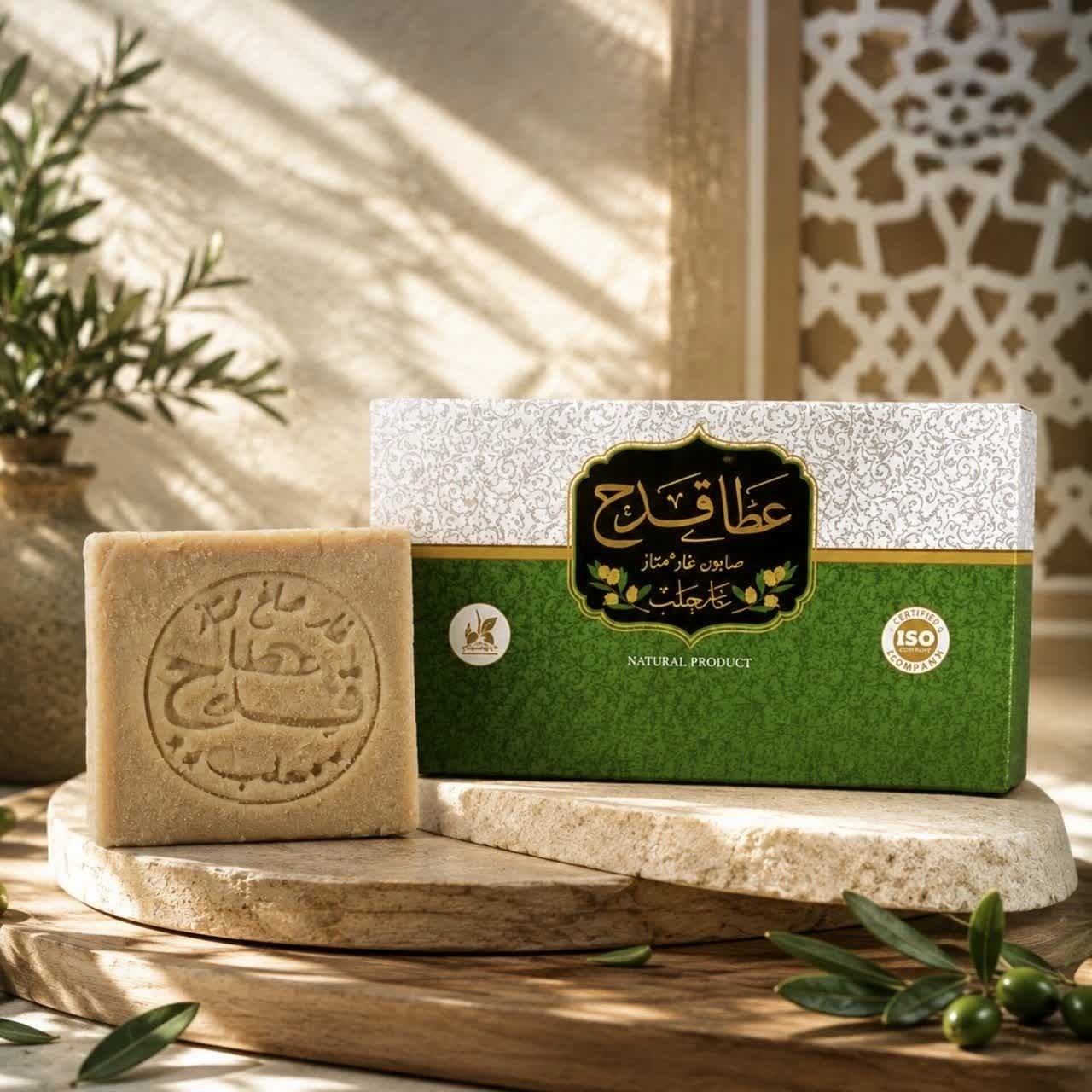 صابون شامی قطا قدح